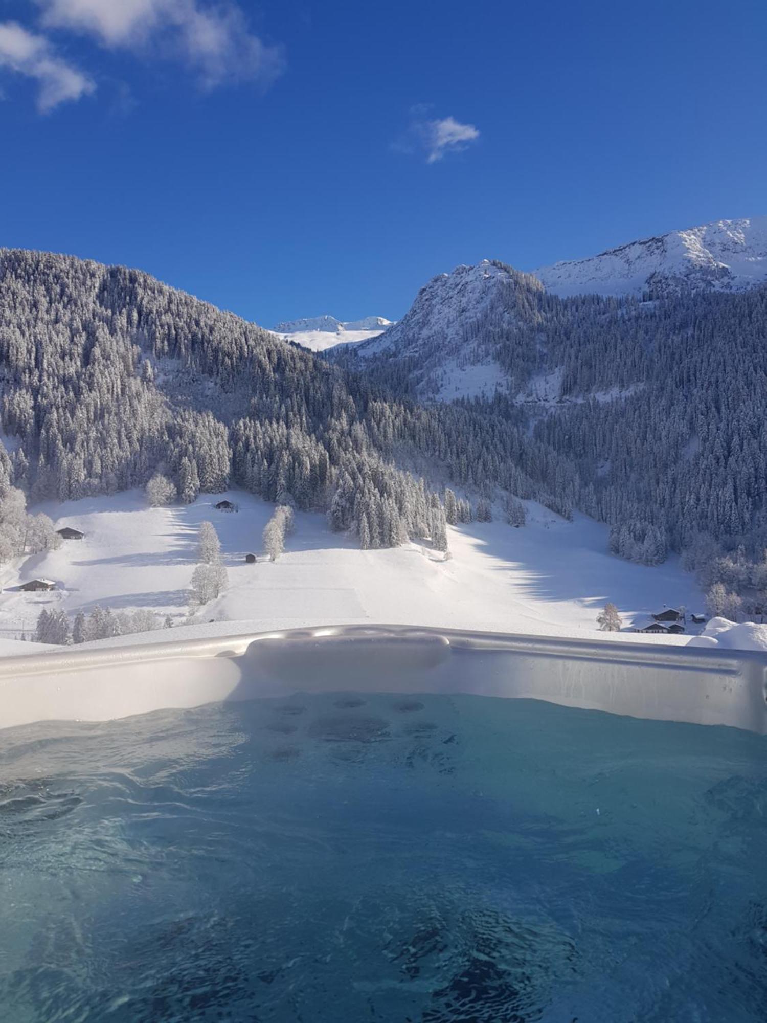 Aux Fermes De La Croix, Maison D'Hotes, Spa Hauteluce Esterno foto