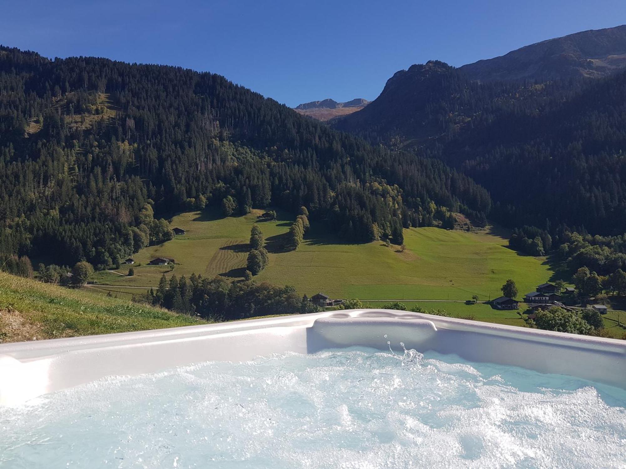 Aux Fermes De La Croix, Maison D'Hotes, Spa Hauteluce Esterno foto