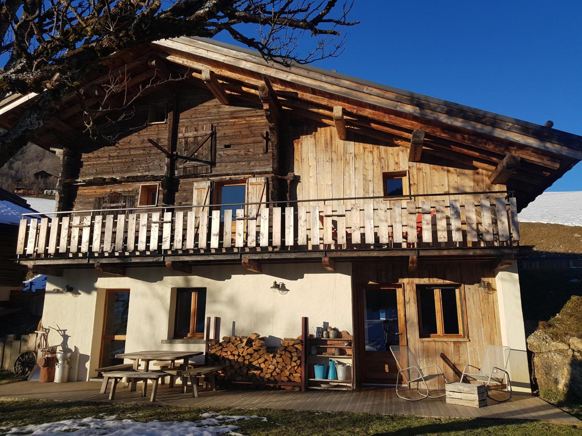 Aux Fermes De La Croix, Maison D'Hotes, Spa Hauteluce Esterno foto