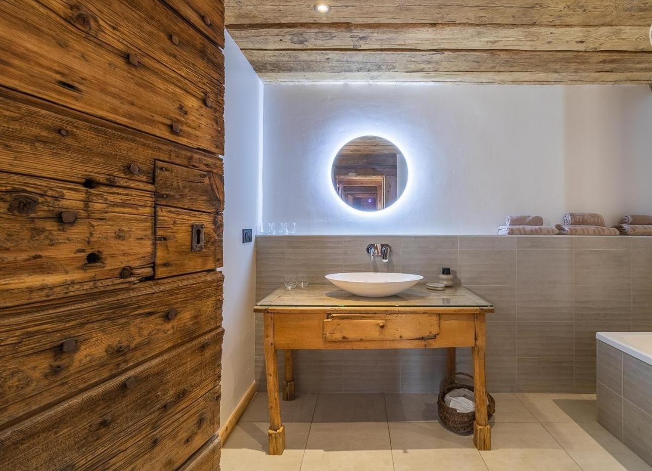 Aux Fermes De La Croix, Maison D'Hotes, Spa Hauteluce Esterno foto